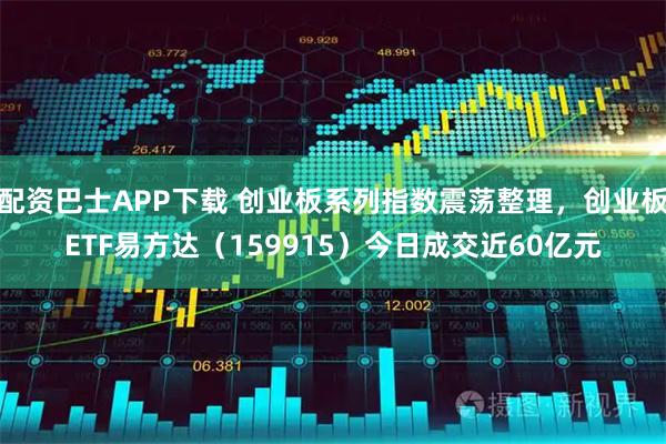 配资巴士APP下载 创业板系列指数震荡整理，创业板ETF易方达（159915）今日成交近60亿元